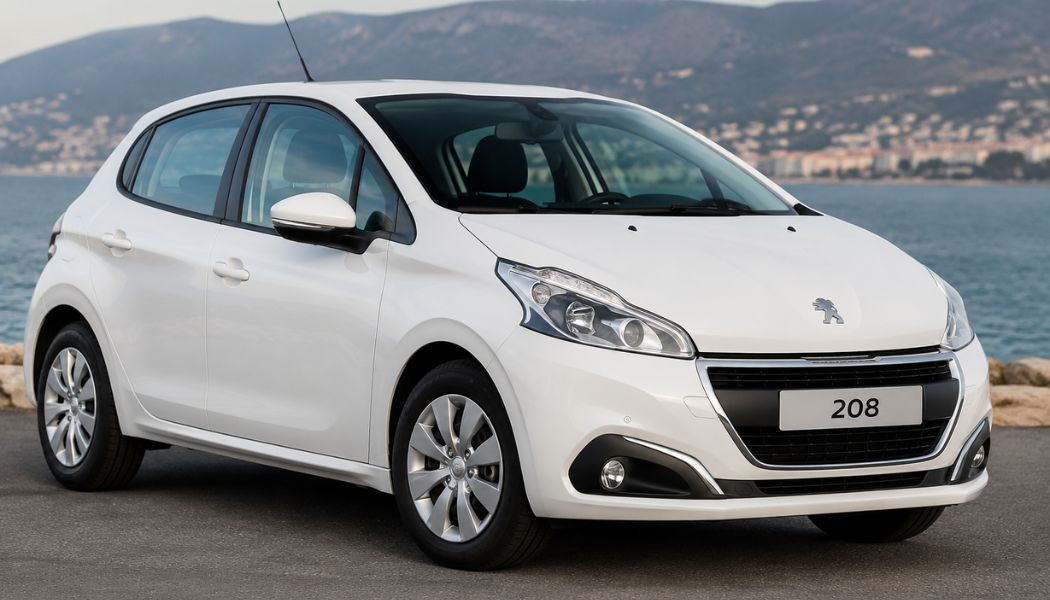 peugeot 208 1.2 puretech 82 blanche