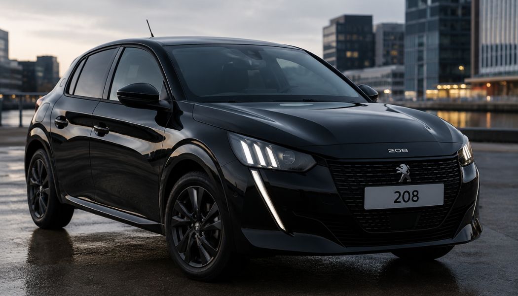 peugeot 208 noire
