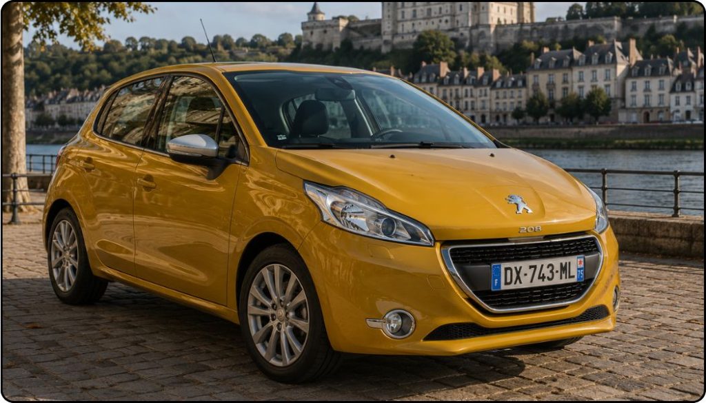 208 jaune moutarde