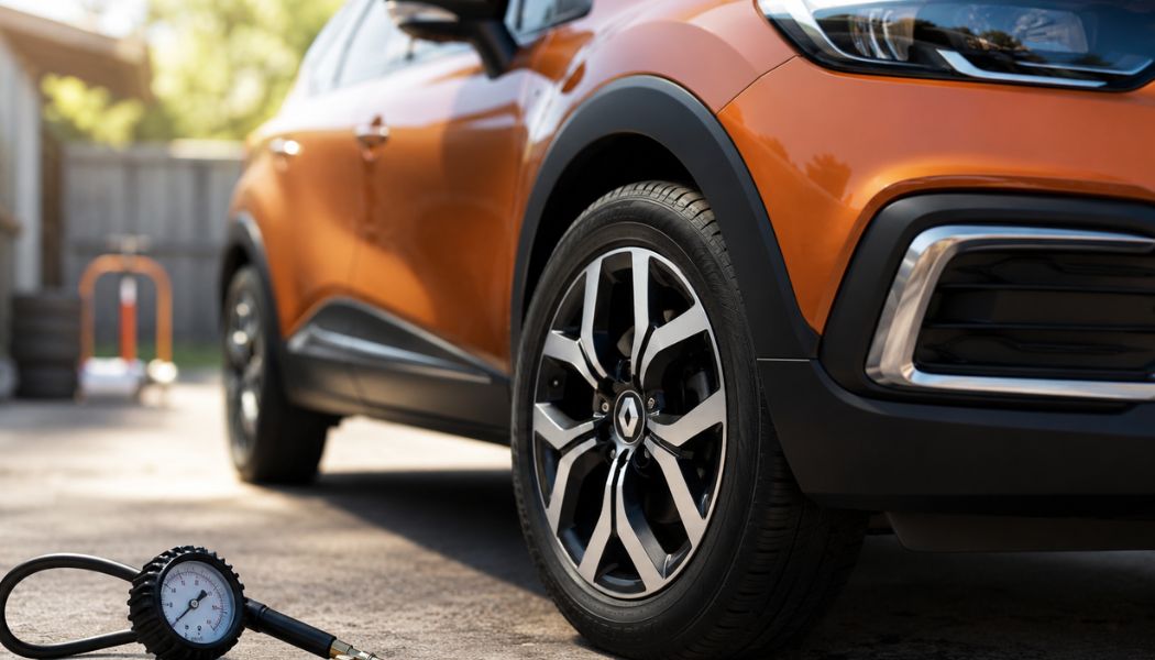 réinitialiser voyant pression pneu renault captur 